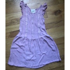Peek Size 6/7 Pink Gauze Style Dress